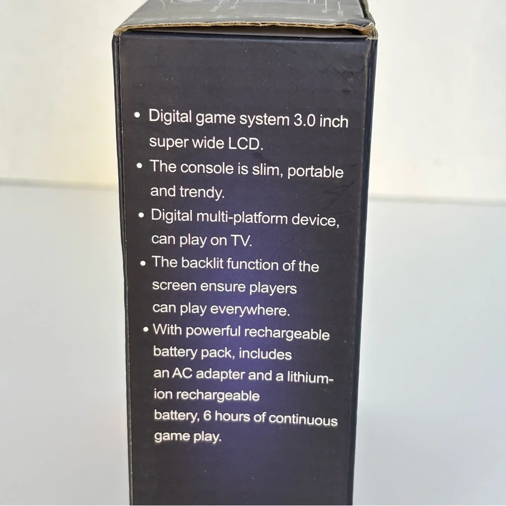 Game Box Plus 400-in-1 Handheld Console - Black
